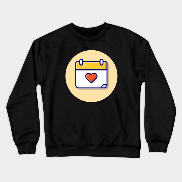 Love Calendar Crewneck Sweatshirt by Catalyst Labs